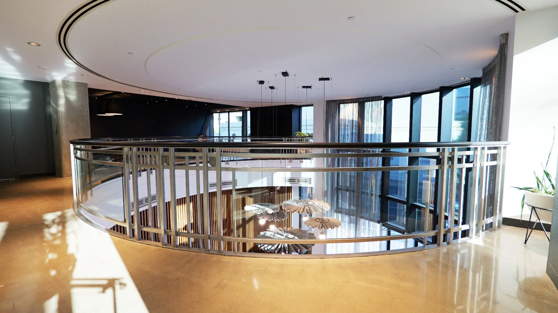 Floor 2 mezzanine balcony