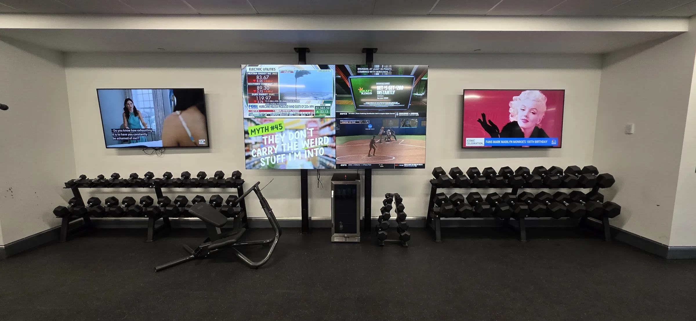 200 EVB on-site gym. 07